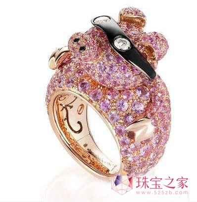 小豬造型戒指